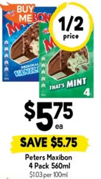 Drakes Peters maxibon offer