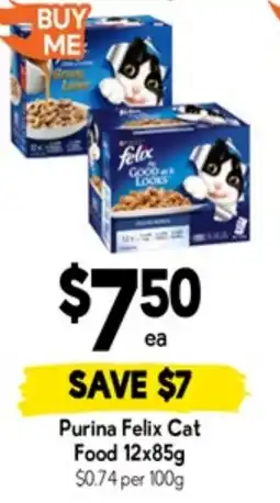 Drakes Purina Felix Cat Food offer