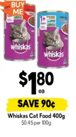 Drakes Whiskas cat food offer