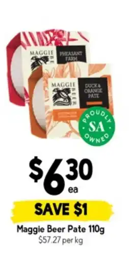 Drakes Maggie beer pate offer