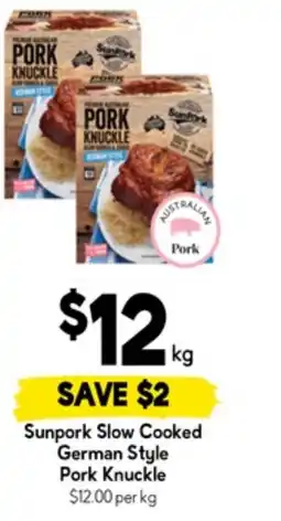 Drakes Sunpork slow cooked german style pork knuckle offer