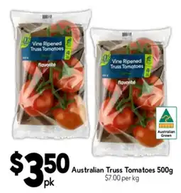Drakes Australian truss tomatoes offer