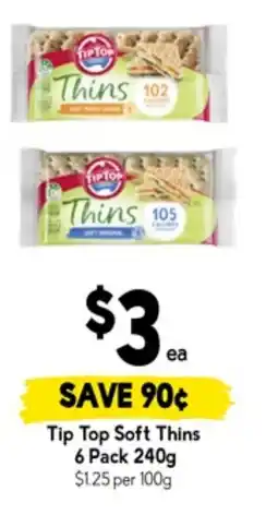Drakes Tip top soft thins offer