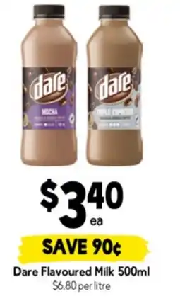 Drakes Dare flavoured milk offer