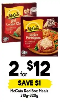 Drakes Mccain red box meals offer