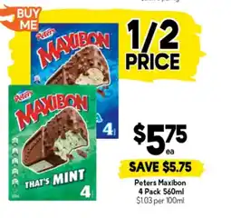 Drakes Peters maxibon offer