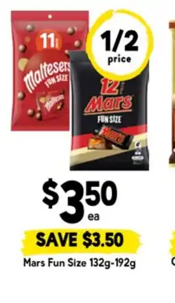 Drakes Mars fun size offer