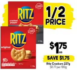 Drakes Ritz crackers offer