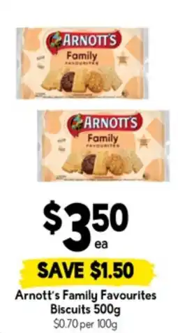 Drakes Arnott's Family Favourites Biscuits offer