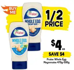 Drakes Praise whole egg mayonnaise offer