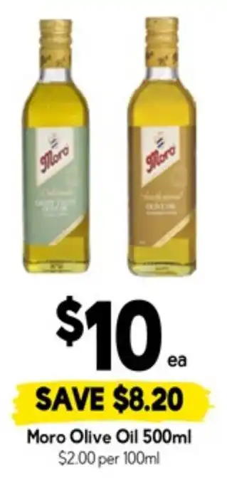 Drakes Moro olive oil offer