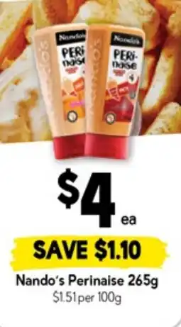 Drakes Nando's perinaise offer