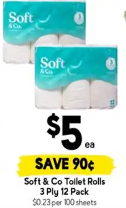 Drakes Soft & co toilet rolls offer
