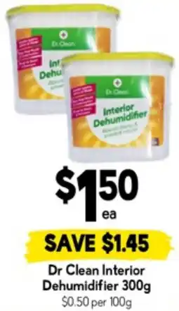 Drakes Dr clean interior dehumidifier offer