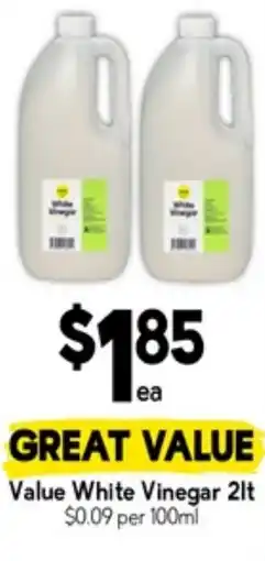 Drakes Value white vinegar offer