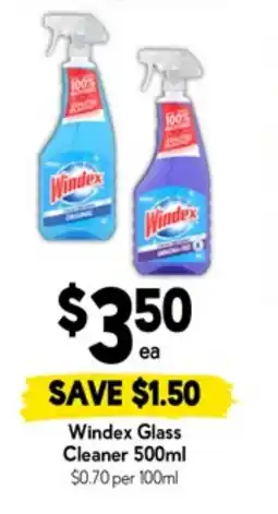 Drakes Windex glass cleaner offer