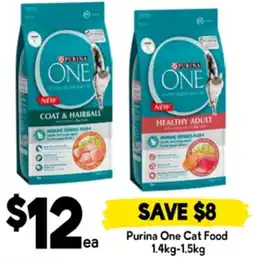 Drakes Purina One Cat Food offer