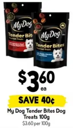 Drakes My Dog Tender Bites Dog Treats offer