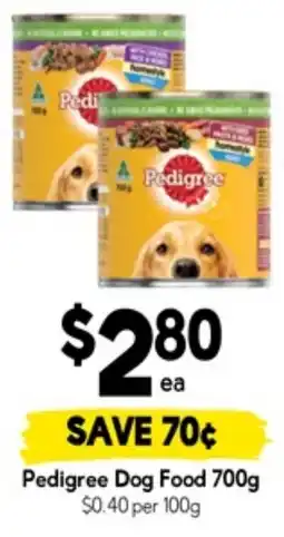 Drakes Pedigree Dog Food offer