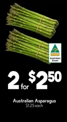 Drakes Australian asparagus offer