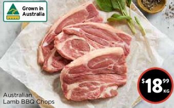 Foodworks Australian Lamb BBQ Chops offer