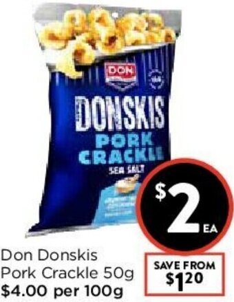 Don Donskis Pork Crackle 50g