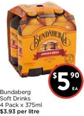 Foodworks Bundaberg Soft Drinks offer