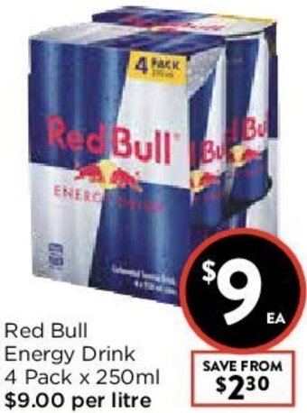Foodworks Red Bull Energy Drink offer