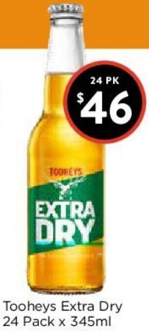 Foodworks Tooheys Extra Dry offer