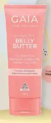 Priceline Gaia skin + body belly butter offer