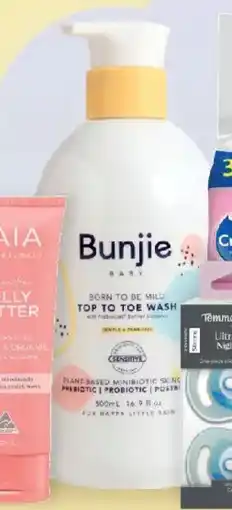 Priceline Bunjie baby top to toe wash offer