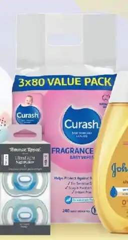 Priceline Curash fragrance free baby wipes value pack offer