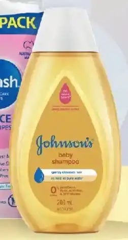 Priceline Johnson's baby shampoo offer