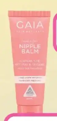 Priceline Gaia skin & body nipple balm offer