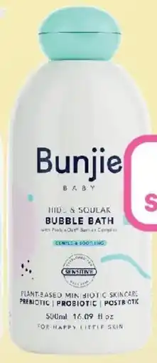 Priceline Bunjie baby bubble bath offer