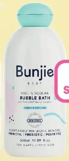Priceline Bunjie baby bubble bath offer