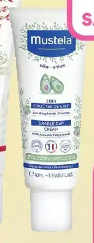 Priceline Mustela baby cradle cap cream offer