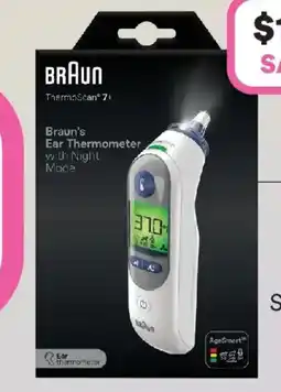 Priceline Braun thermoscan 7+ offer