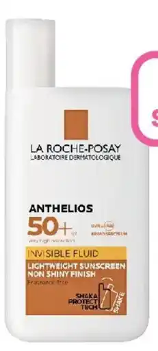 Priceline La roche-posay anthelios invisible fluid spf 50+ offer