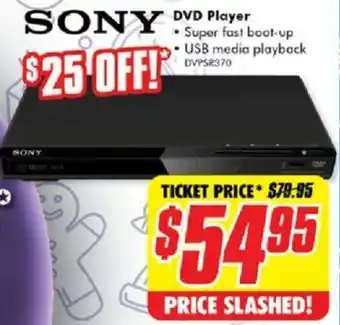 The Good Guys Sony DVD Player offer