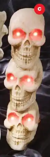 Coles Stacked Light Up Skulls offer
