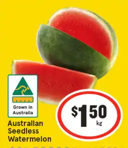 IGA Australian seedless watermelon offer