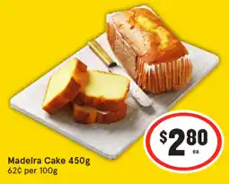 IGA Madeira cake offer