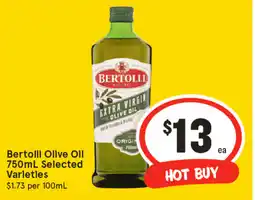 IGA Bertolli olive oil offer