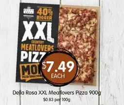 Spudshed Della rosa xxl meatlovers pizza offer