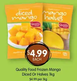 Spudshed Quality food frozen mango diced or halves offer