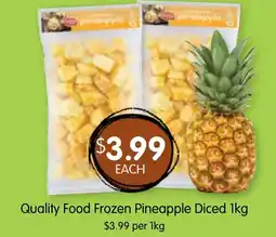 Spudshed Quality food frozen pineapple diced offer