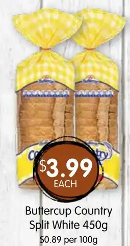 Spudshed Buttercup country split white offer