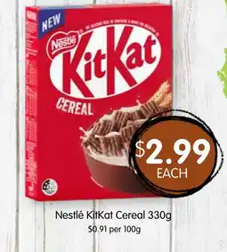 Spudshed Nestlé kitkat cereal offer