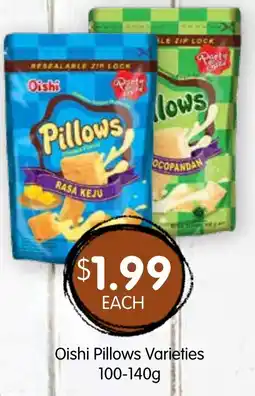 Spudshed Oishi pillows varieties offer